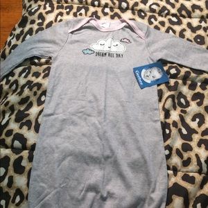 4 pack baby girl sleep gowns